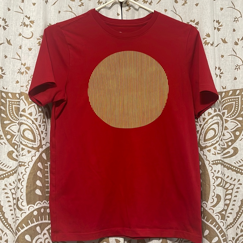 Red & Yellow Graphic Tee Youth XL